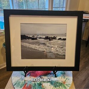 Black Framed Ocean Photograph